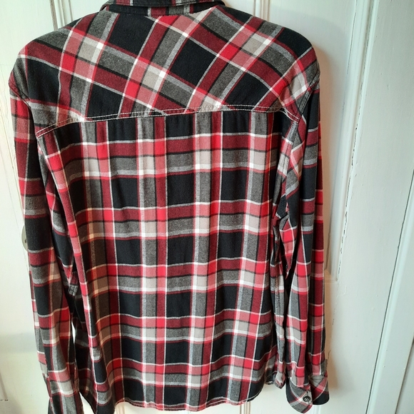 SOLD JEN'S BUNDLE black and red really comfy long short by Noize size L - Picture 7 of 7